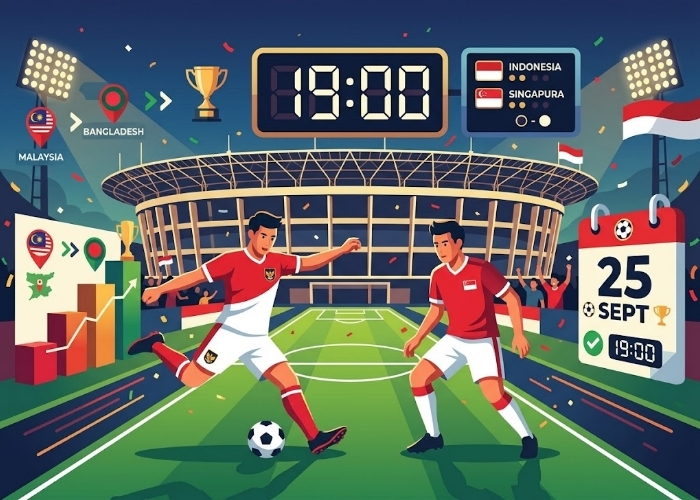 Indonesia vs Singapura Hari Ini Jam Berapa? Cek Jadwal FIFA ASEAN Cup 2026!