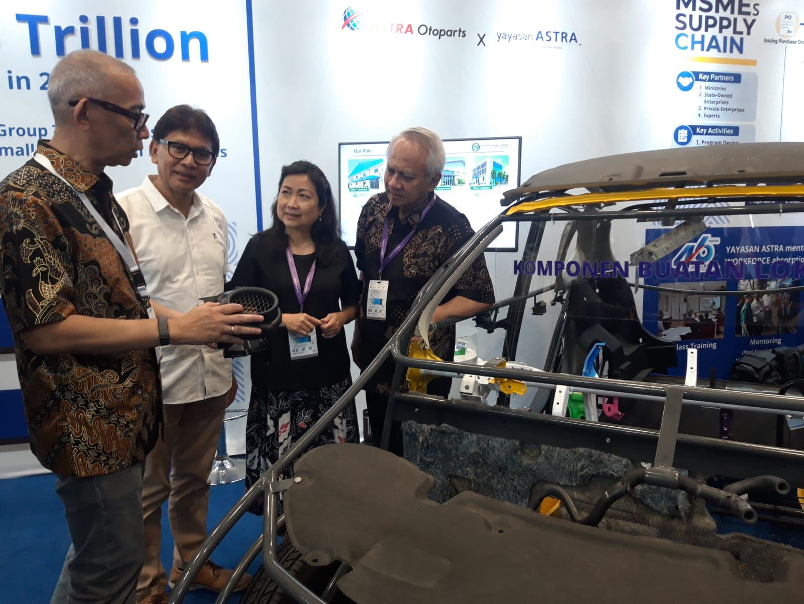 Yayasan Astra – YDBA berkolaborasi dengan Astra Otoparts menghadirkan delapan UMKM Manufaktur Binaan dalam pameran Automechanika Jakarta 2026