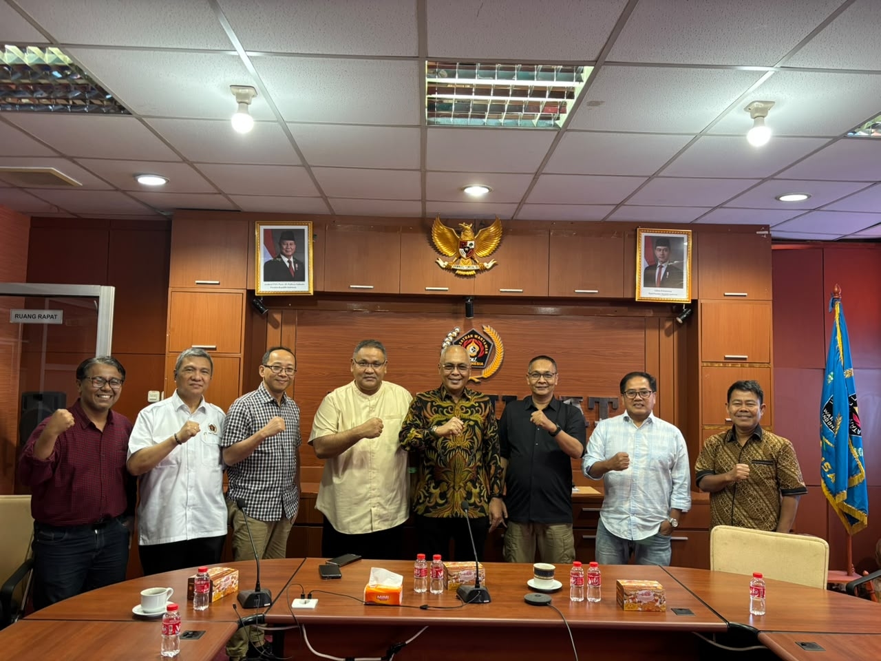 Bertemu Ketum PWI, Teguh Santosa: JMSI Dukung Penuh HPN 2027