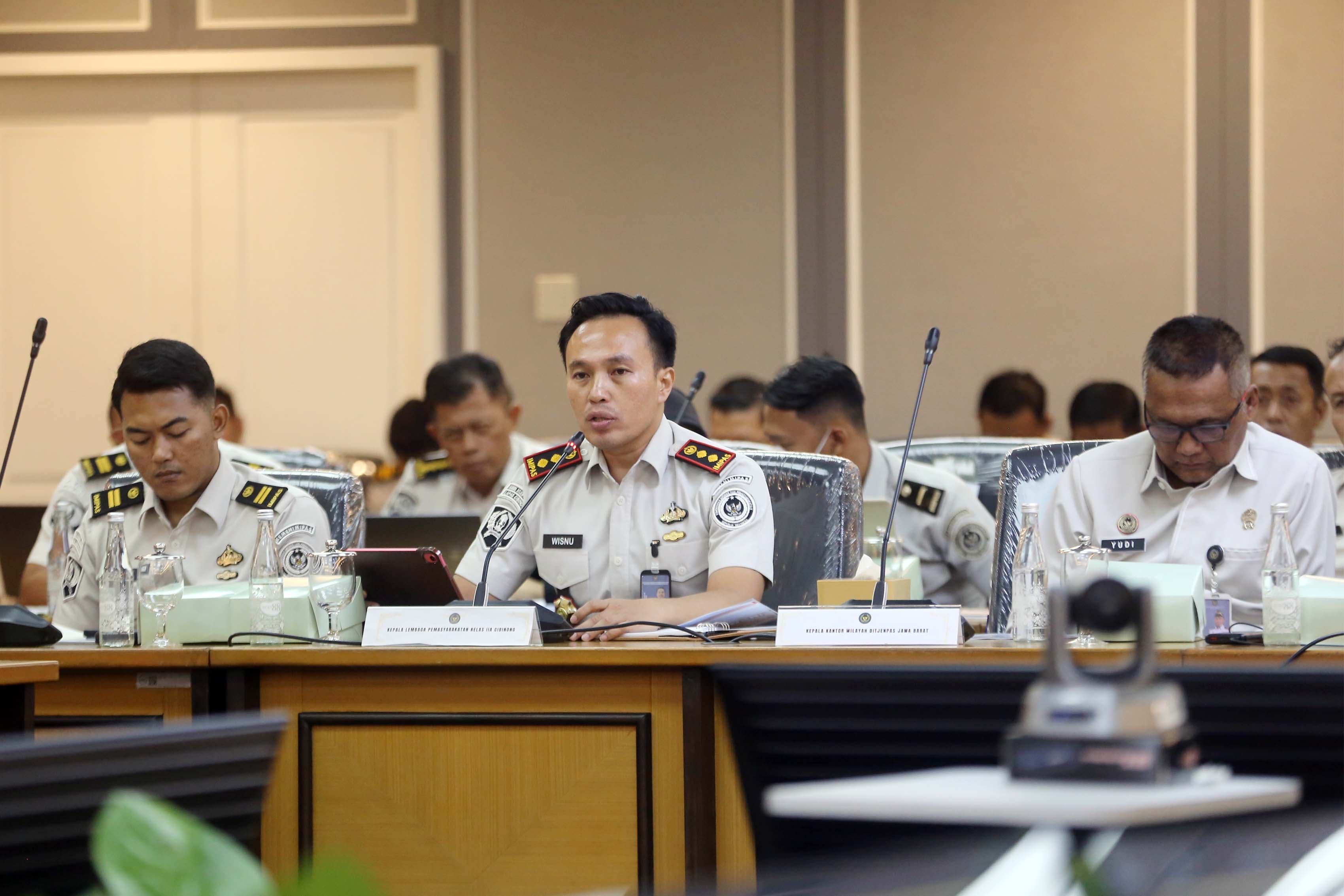 Komisi XIII RDP Kasus Lapas Kelas IIA Cibinong