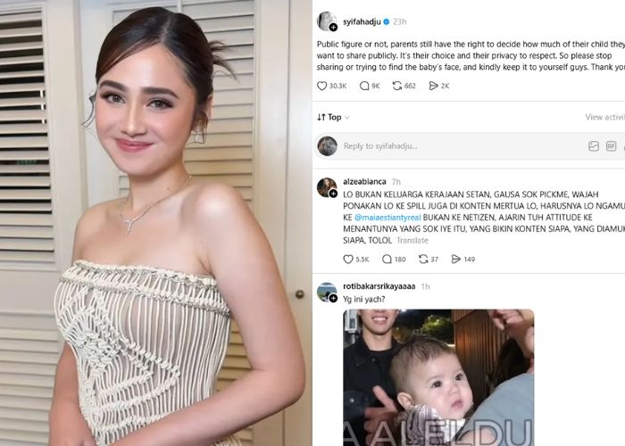 Syifa Hadju Bela Keputusan Alyssa Daguise Jaga Privasi Baby Soso, Netizen Malah Beri Sentilan!