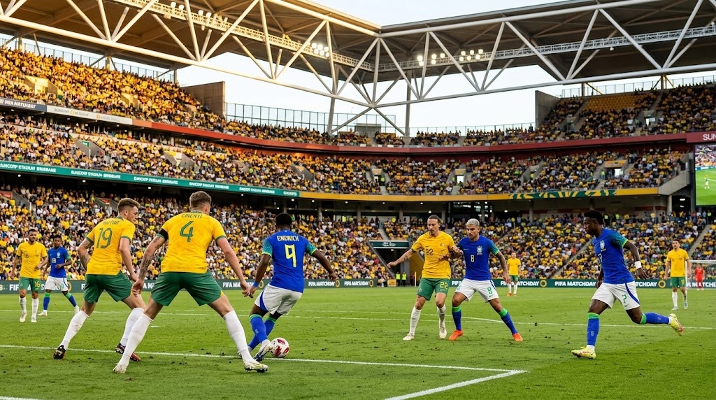 Prediksi Skor Australia vs Brasil: Selecao Diunggulkan Menang Tipis