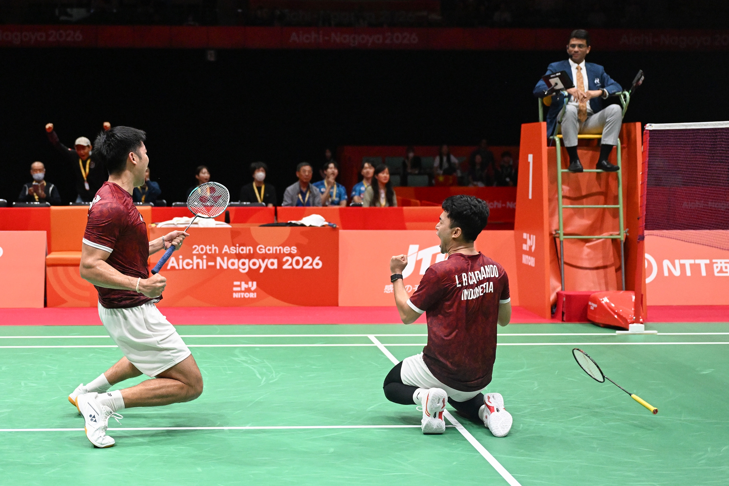 Leo/Daniel Raih Emas Ganda Putra Asian Games 2026