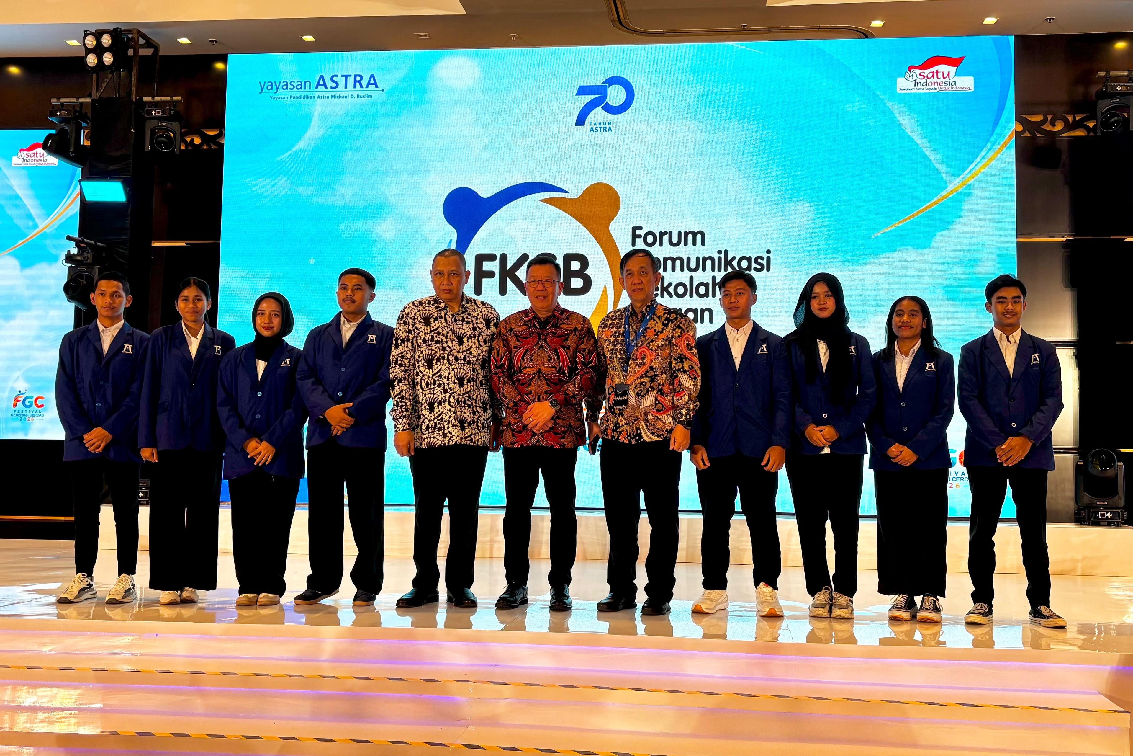 Festival Generasi Cerdas 2026 Tampilkan Karya dan Prestasi Sekolah Binaan Astra
