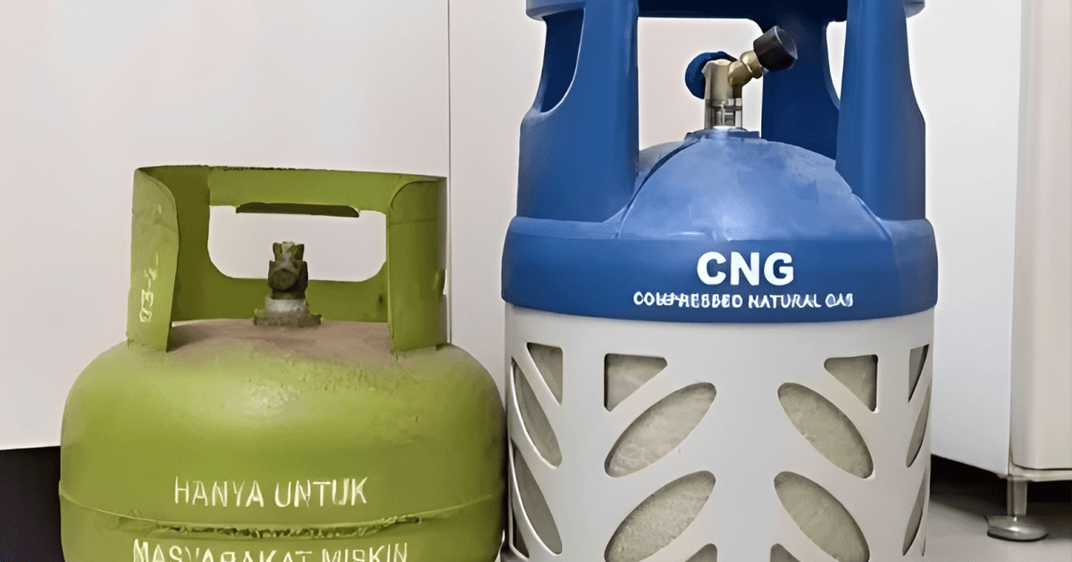 CNG 3 Kg Pengganti LPG 3 Kg Masih Dikaji, Ini Kata Kementerian ESDM