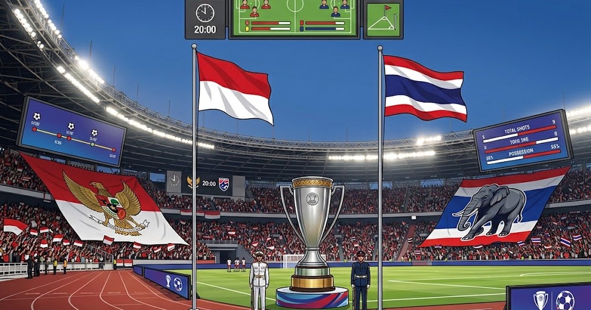 Link Live Score Indonesia vs Thailand Final FIFA ASEAN Cup 2026, Cek Skor dan Susunan Pemain Sekarang!