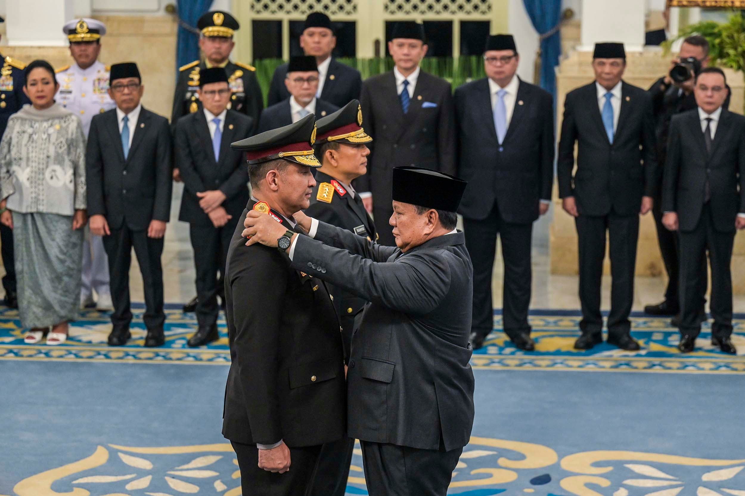 Presiden Prabowo Melantik Jenderal Pol. Suyudi Ario Seto Menjadi Kapolri