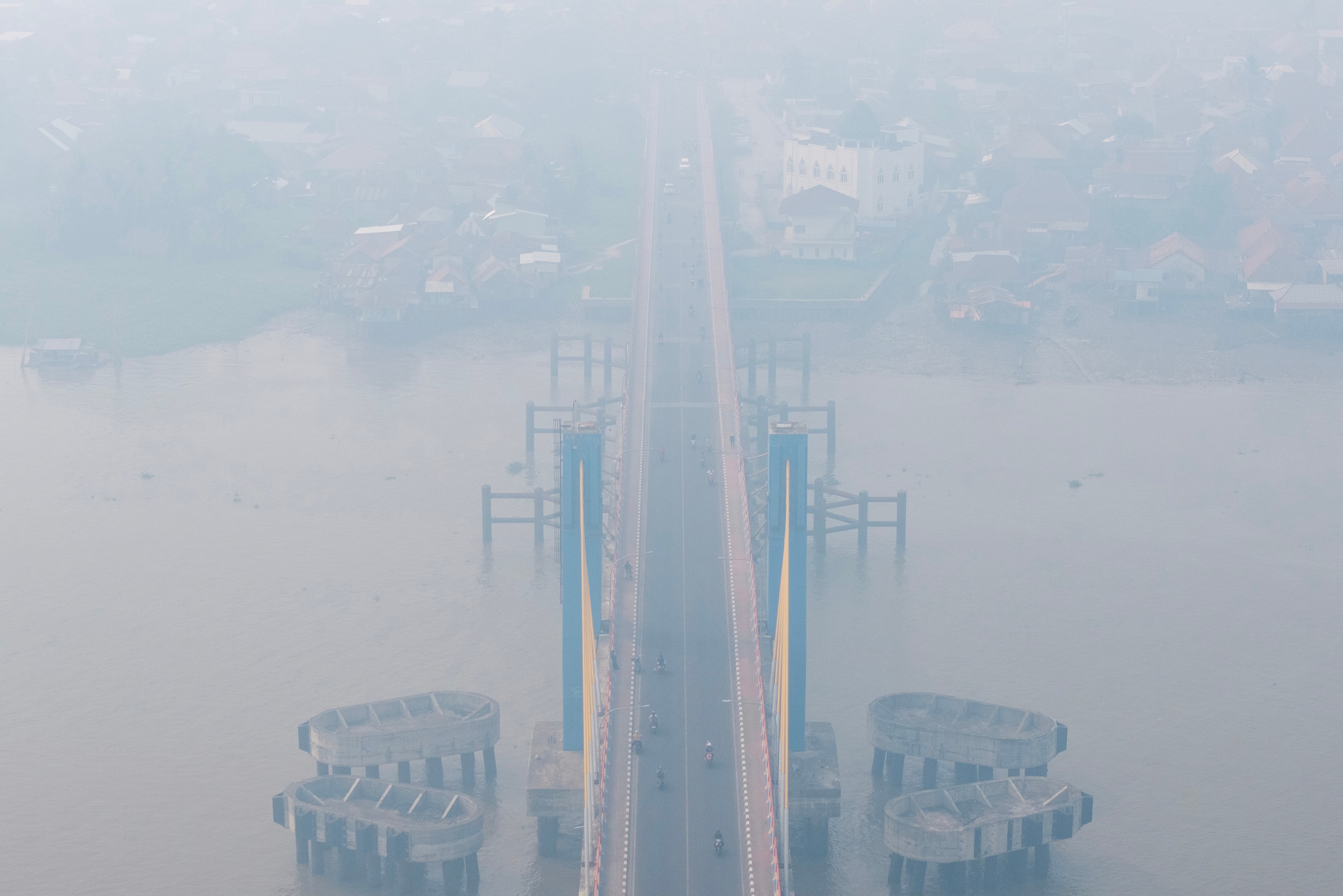 Kualitas Udara Palembang Masuk Kategori Berbahaya