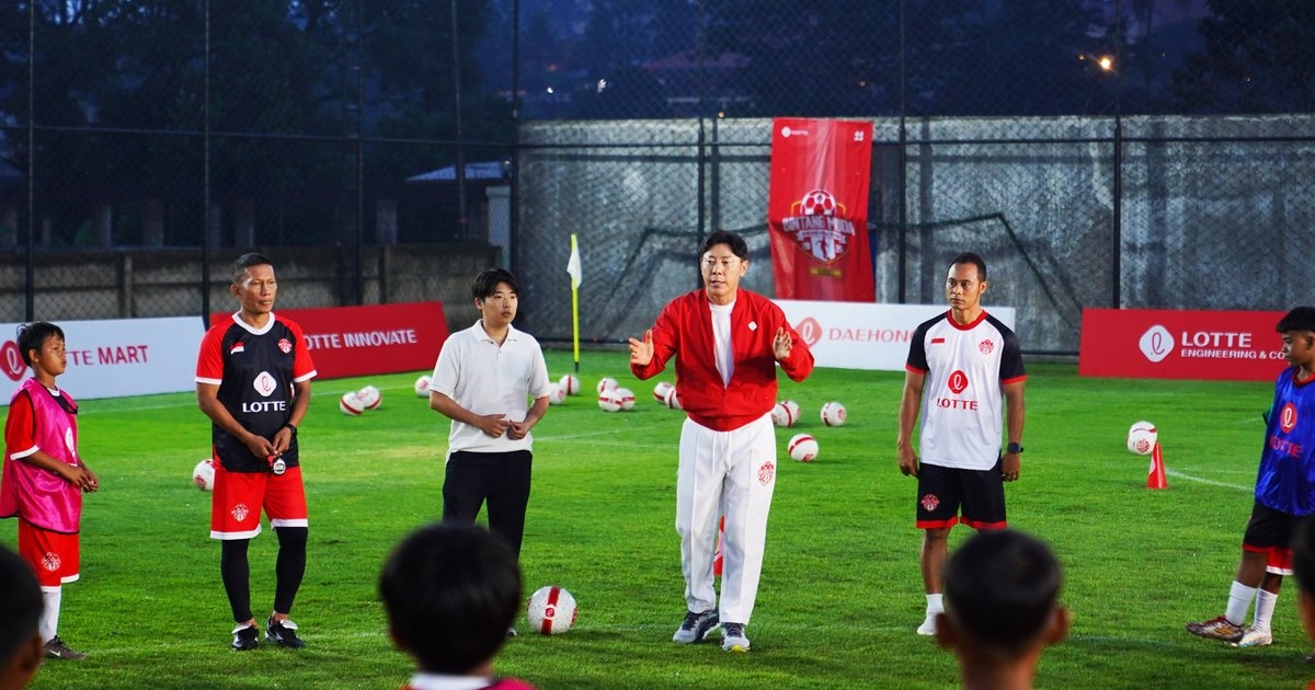 LOTTE Group Bina 40 Talenta Muda Lewat Program CSR Sepak Bola