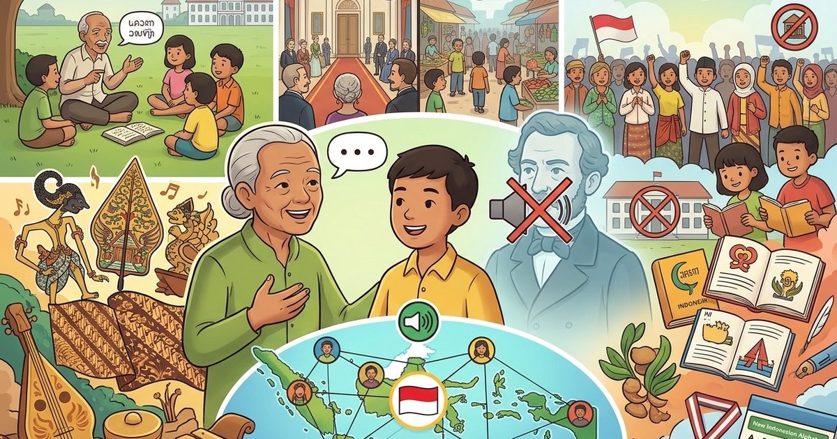 Kenapa Masyarakat Indonesia Tidak Bisa Berbahasa Belanda Meski Dijajah Ratusan Tahun?