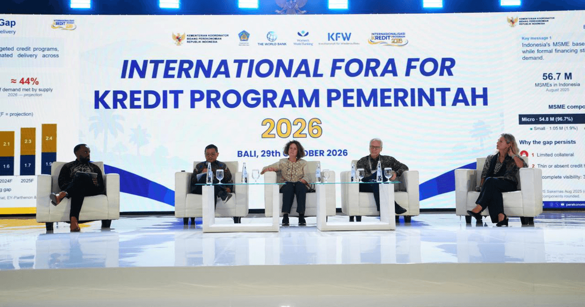 Pemerintah Salurkan Rp2.440 Triliun Kredit Program, 900 Ribu UMKM Naik Kelas