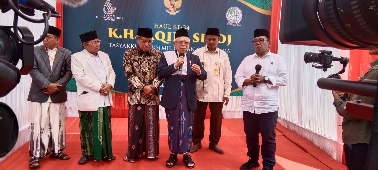 Wapres Ma'ruf Amin: Lulusan Pesantren Berpotensi Mainkan Peran Penting Di Segala Bidang