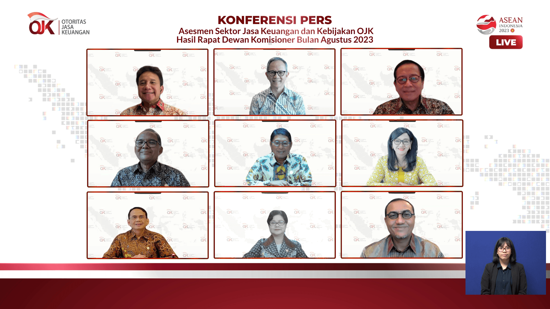 OJK: Stabilitas Sektor IKNB Juli 2023 Terjaga