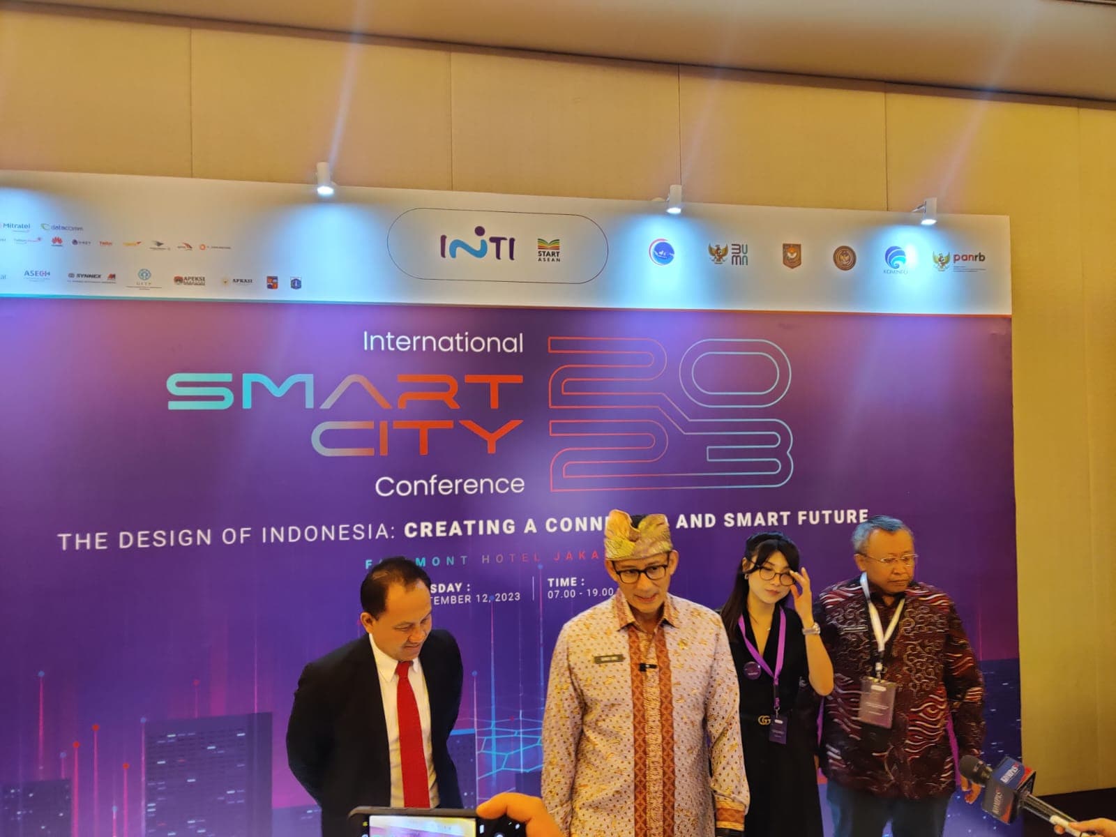 Jadi Wadah Lahirkan Think Thank, INTI Gelar International Smart City Conference 2023