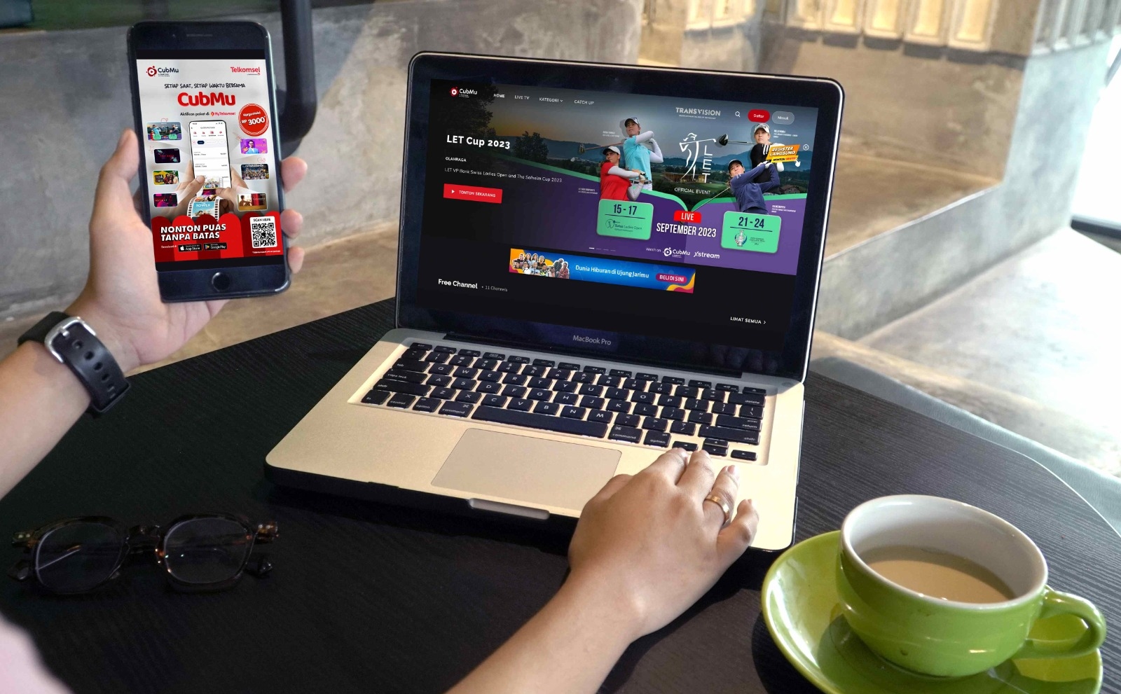 Langganan CubMu Via MyTelkomsel Bonus Kuota MAXstream