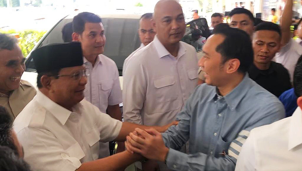 Ibas Hadiri Acara Deklarasi, Bikin Kaget Prabowo