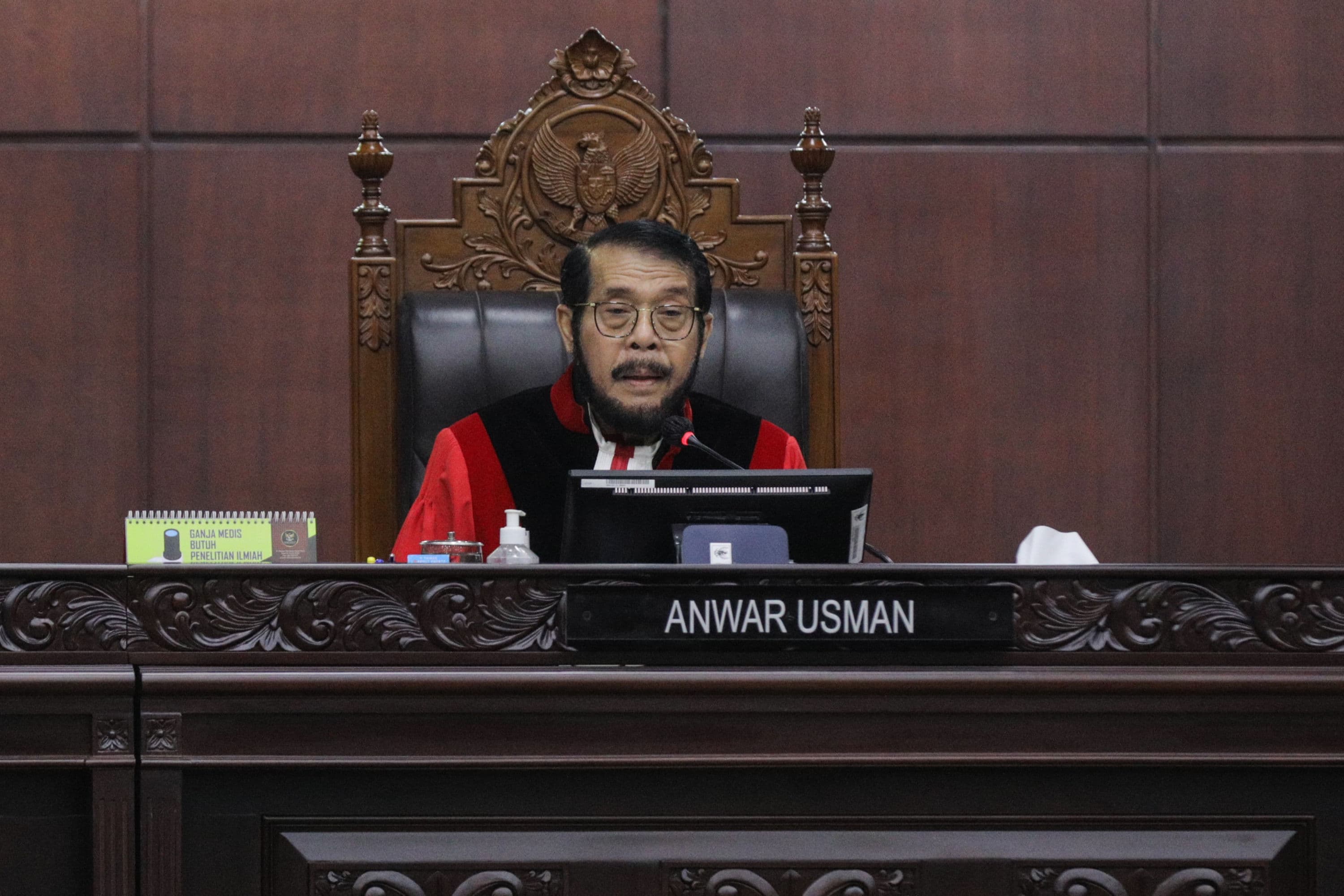 MK Masih Tunggu Salinan Gugatan Anwar Usman Dari PTUN