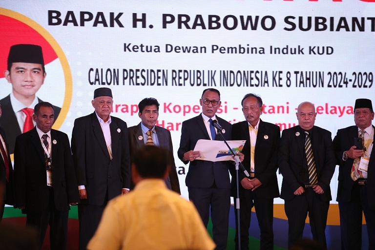 Jaringan Induk KUD Dukung Prabowo: Berpihak Pada Ekonomi Pancasila