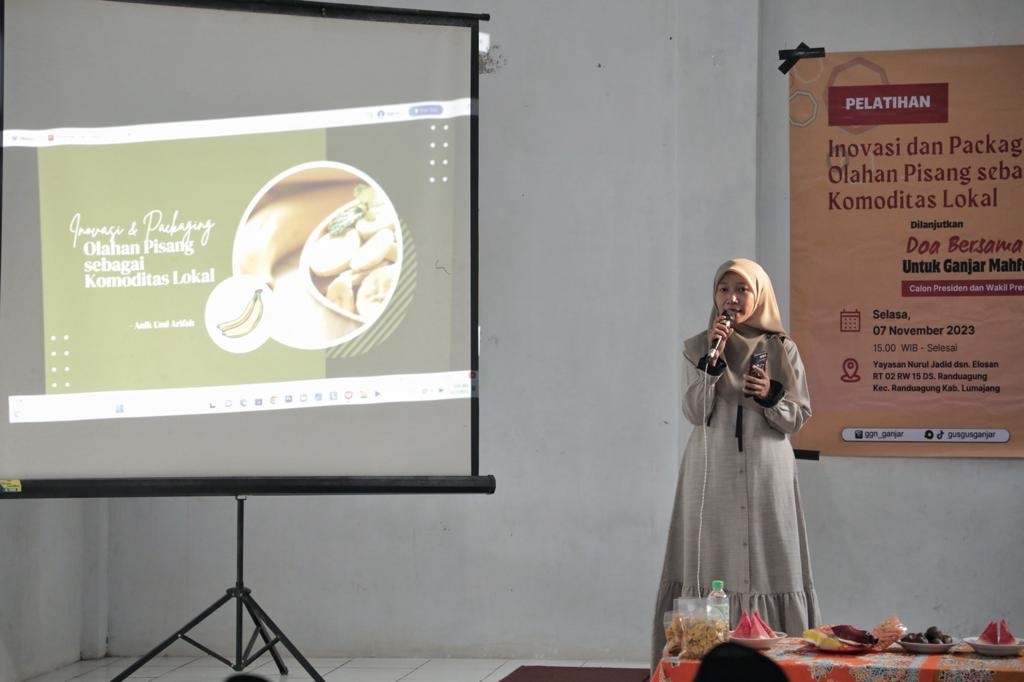 GGN Tingkatkan Produktivitas UMKM Warga Lumajang Lewat Inovasi Olahan Pisang