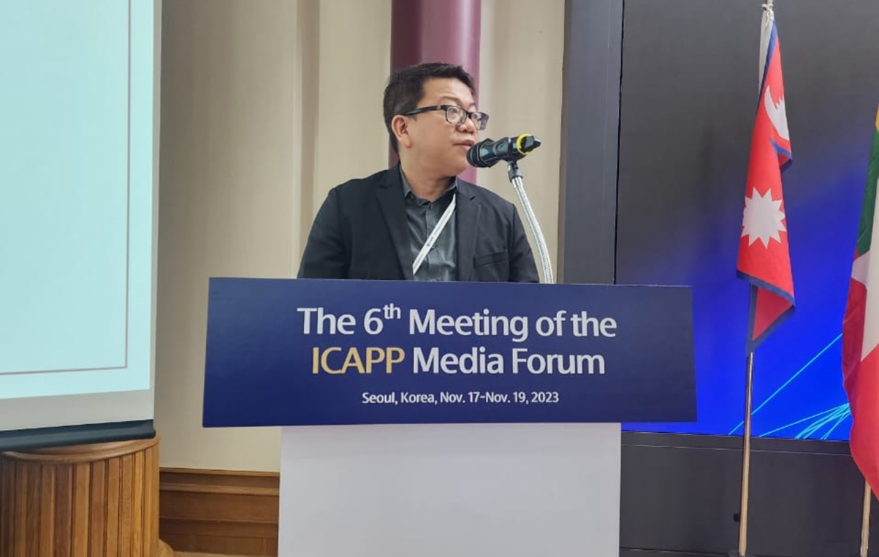 Di Forum ICAPP Korea Selatan, AMPI Serukan Media Massa Internasional Untuk Bersatu Dalam Kemanusiaan