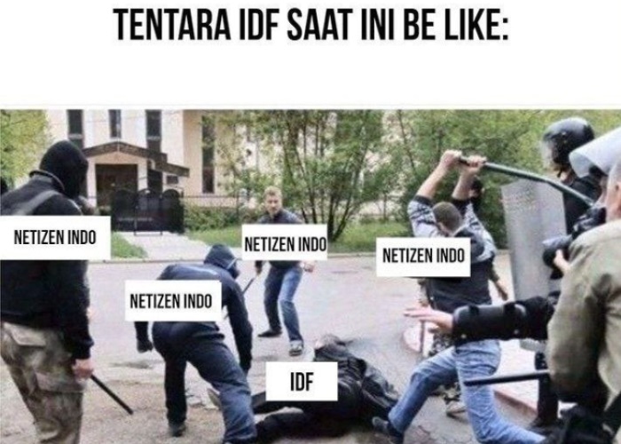 Netizen Indonesia Spill Akun Tentara Israel, Arie Untung: Yuk Hajar, Ternyata Ngaruh Ke Mental Mereka