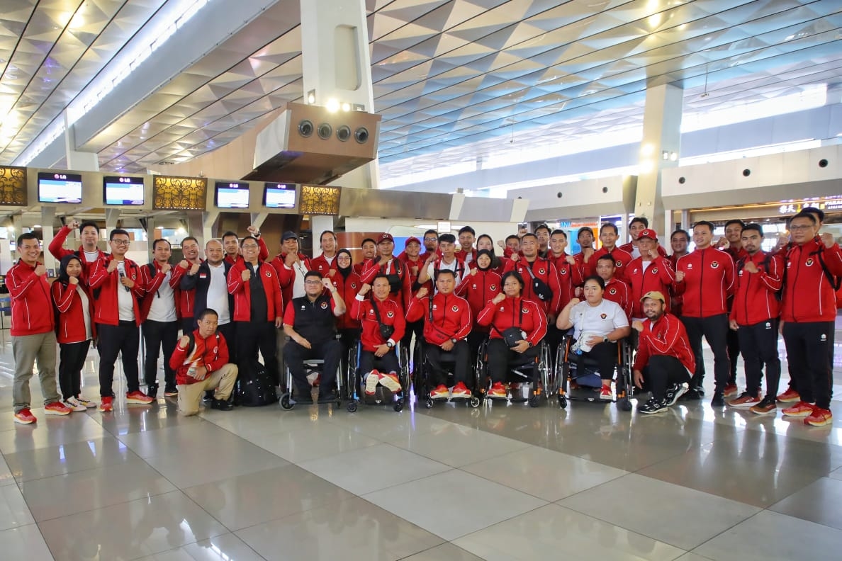Mantapkan Persiapan Menuju Paralimpiade Paris, Kemenpora Lepas Tim Indonesia ke IWAS 2023