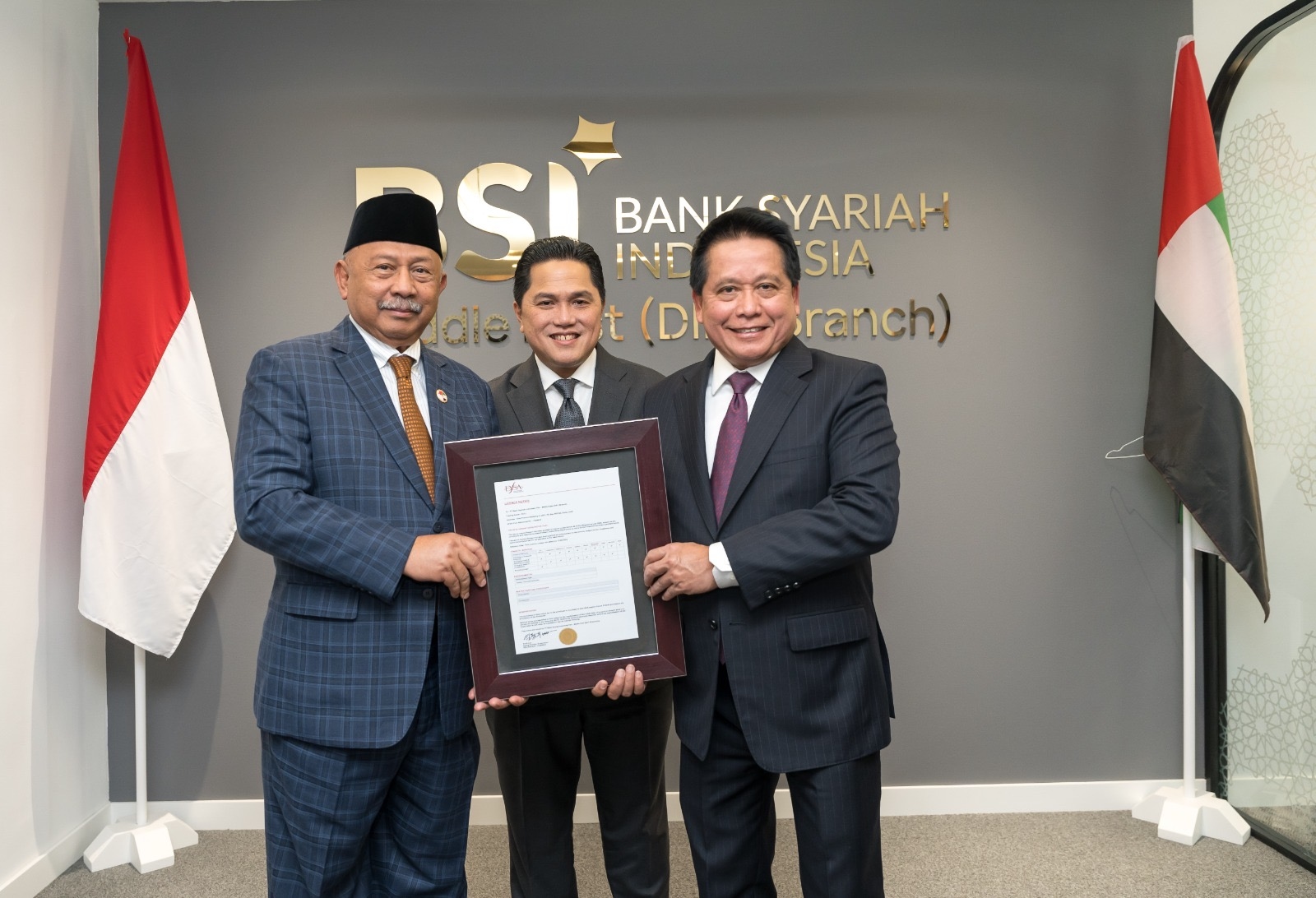BSI Optimalkan Kantor Cabang Dubai, Perkuat Kemitraan Strategis dengan Uni Emirat Arab