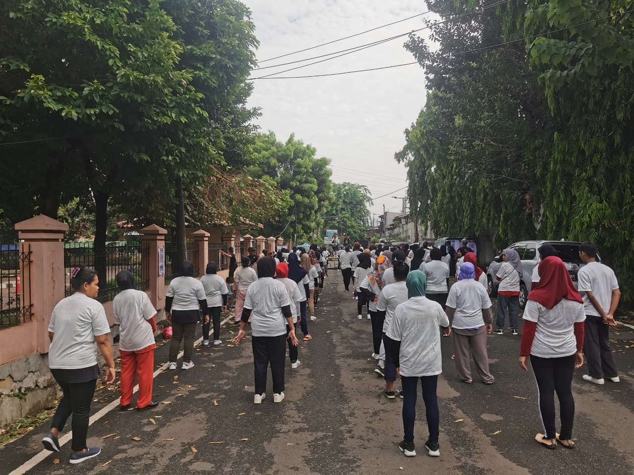 Senam Massal di Tanah Abang Cara Ibu Prasejahtera Hidup Sehat
