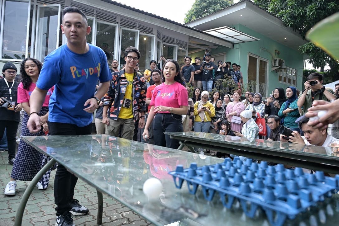 Mainkan Permainan Interaktif, Alam Ganjar, Ibnu Riza dan Mutiara Baswedan Hadir Bersama di Mikir Santai