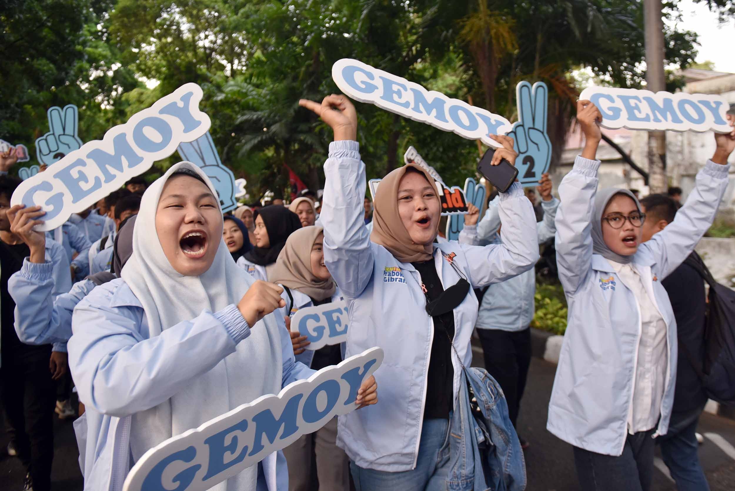 Didukung Milenial, TKN: Anak Muda Kunci Kemenangan Prabowo-Gibran