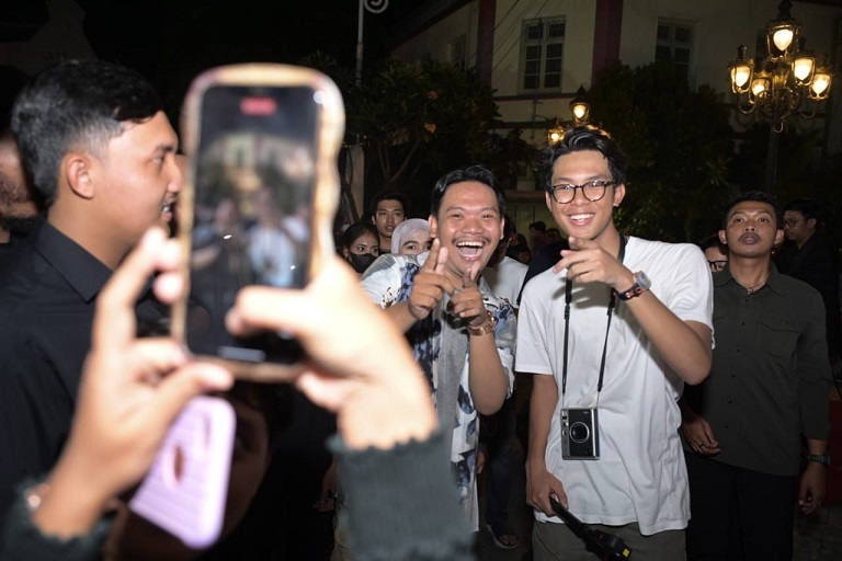 Pulang ke Semarang, Alam Ganjar Reuni Hingga Nyanyi Bareng di Kota Lama