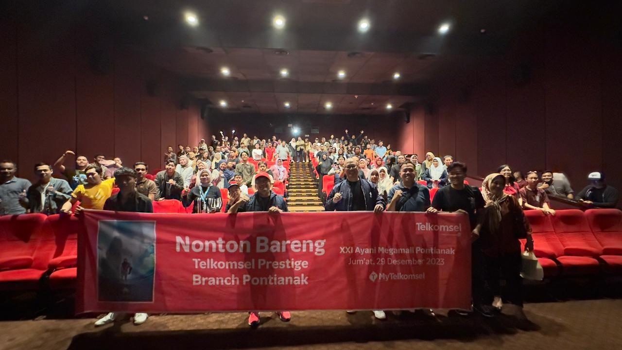 Telkomsel Gelar Nonton Bareng Serentak di 12 Kota, Hadirkan Keseruan di Penghujung Tahun Bagi Pelanggan Setia Telkomsel Prestige