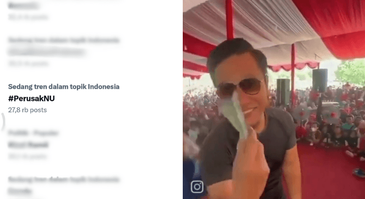 Viral Video Gus Miftah Bagi-bagi Duit kapada Jemaah, Netizen Sebut Perusak NU Tidak Pantas Menjadi Ulama!