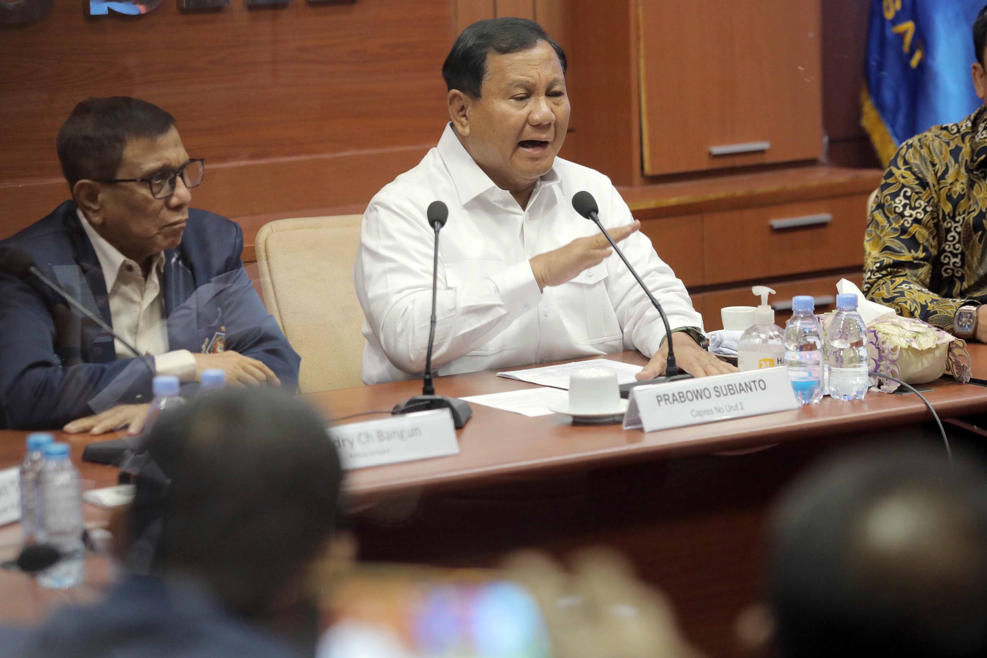 Kuasai Topik Debat, Prabowo Tidak Akan Rendahkan dan Serang Capres Lain