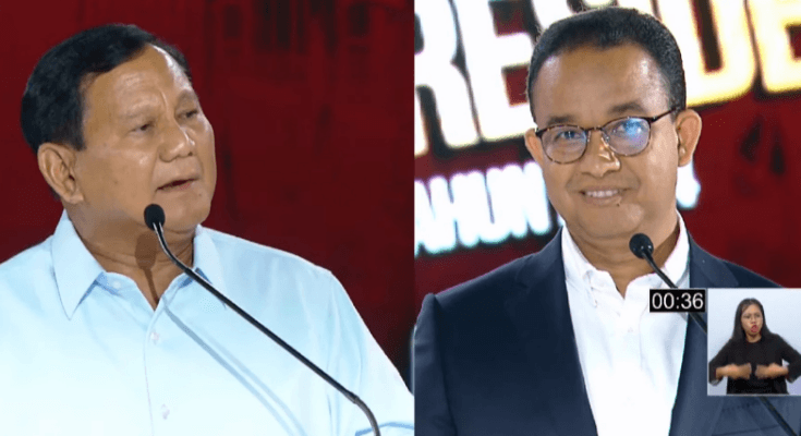 Prabowo Subianto Sebut Anies Baswedan Hanya Omon Omon Saja di Debat Capres 2024, Netizen: Muncul Kata Baru Lagi…