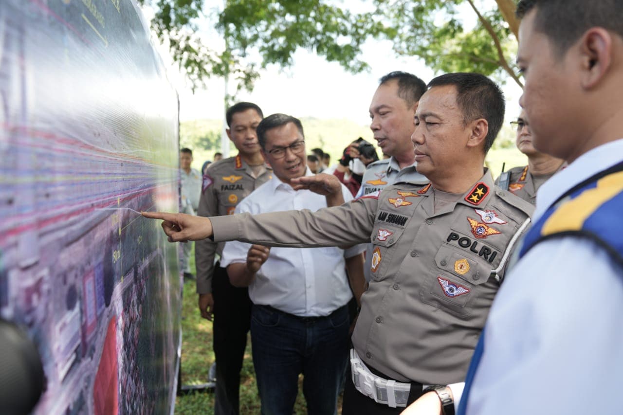 Kakorlantas Survei Tol Jawa Tengah Jalur Semarang-Salatiga dan Solo-Yogyakarta
