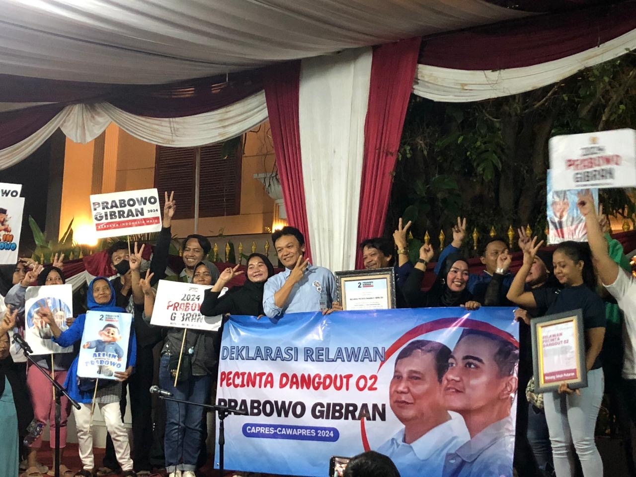 Dukung Prabowo-Gibran, Pecinta Dangdut 02 Ingin Pekerja Seni Diperhatikan
