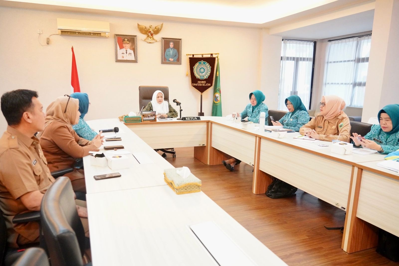 Peringati HKG-PKK ke-52, TP PKK Sumsel Sukseskan Gerakan Tanam Cabai Serentak se-Indonesia