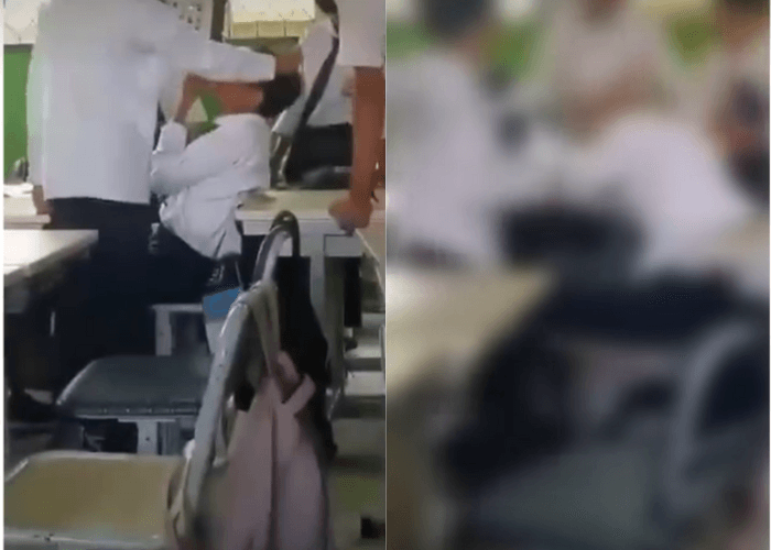 VIRAL Video Perundungan Siswa SMP di Balikpapan, Korban Dijambak Hingga Dipukuli Ramai-ramai
