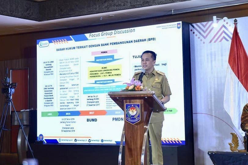 Pj Gubernur Sumsel Agus Fatoni Hadiri FGD Pemenuhan Modal Inti Minimum BPD dan Konsolidasi Perbankan Daerah