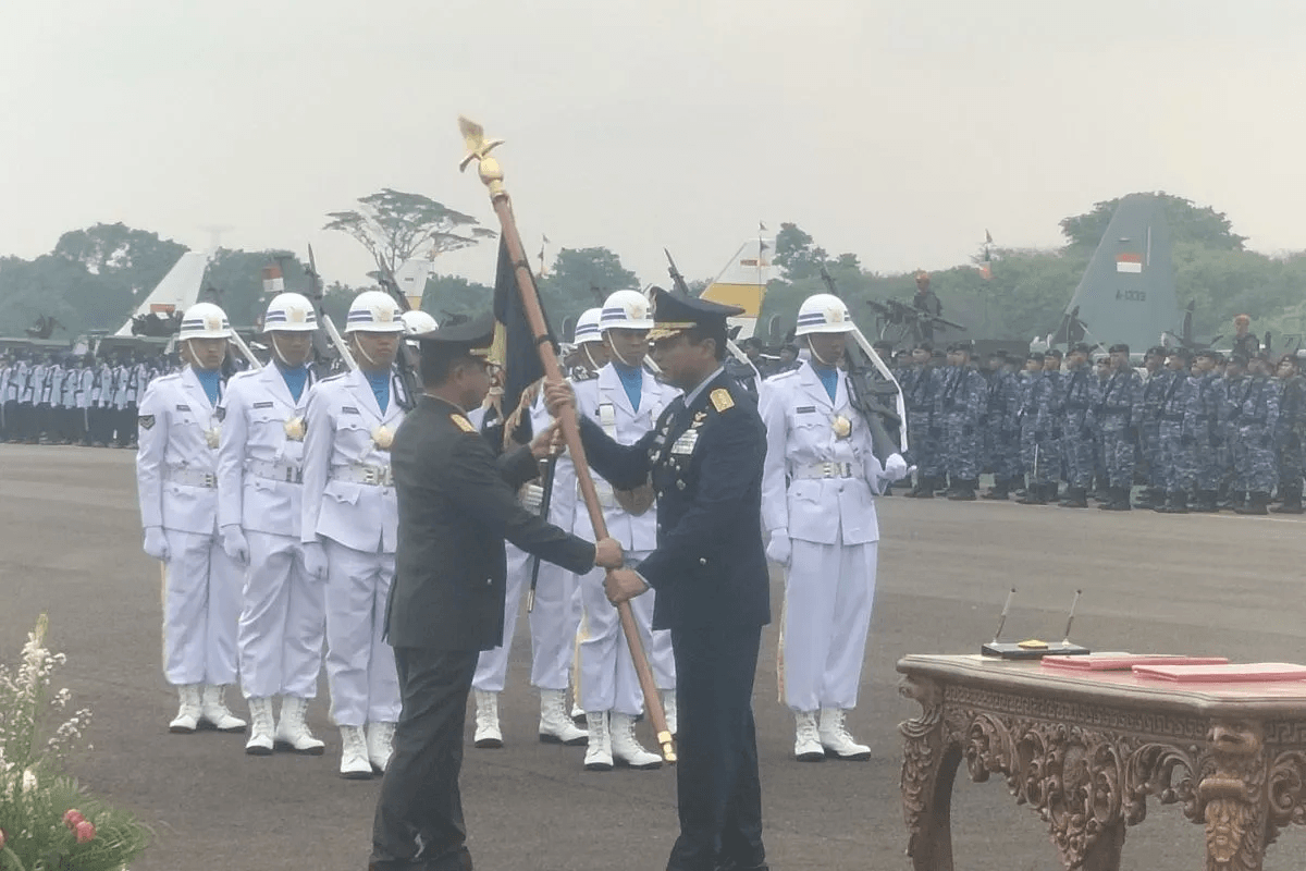 Serah Terima Jabatan KSAU, Ini Pesan Panglima TNI ke Marsekal TNI Tonny Harjono