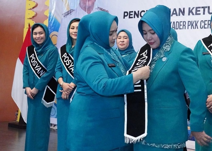 Pj Ketua TP PKK Sumsel Tyas Fatoni Kukuhkan Ketua Pembina Posyandu Kabupaten/Kota