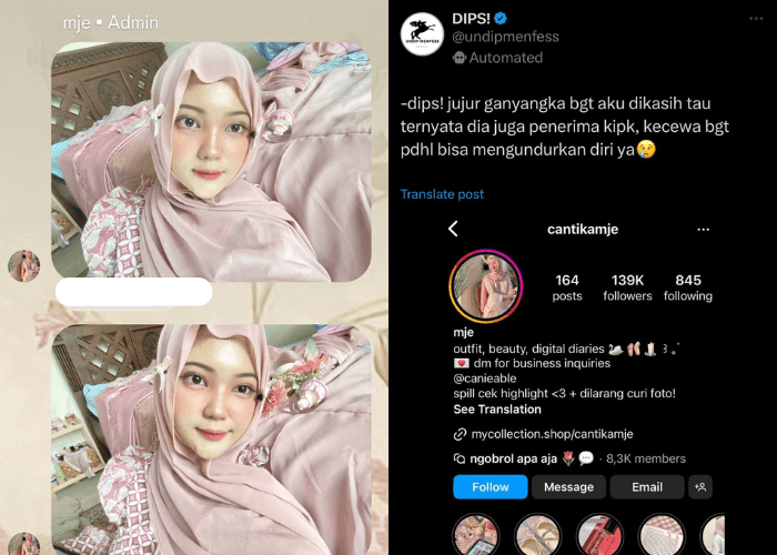 Profil Cantika Mutiara Johani, Mahasiswi Undip Penerima KIP Kuliah yang Viral Usai Sering Pamer Hidup Mewah