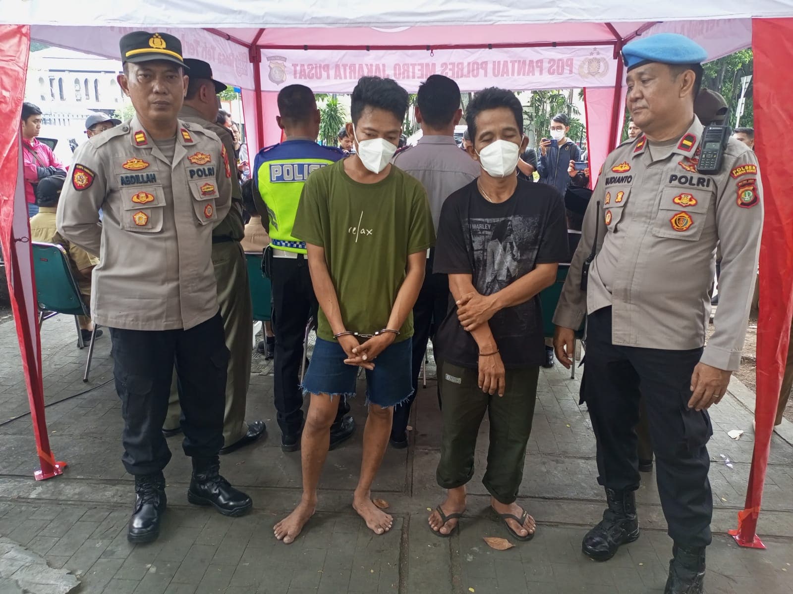 2 Juru Parkir Liar di Masjid Istiqlal Ditangkap Usai Patok Harga Rp150 Ribu, 1 Orang Positif Narkoba