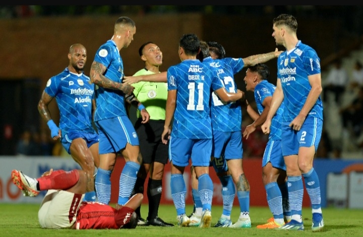 Championship Series Liga 1: Diwarnai VAR, Laga Bali United vs Persib Bandung Berakhir Imbang