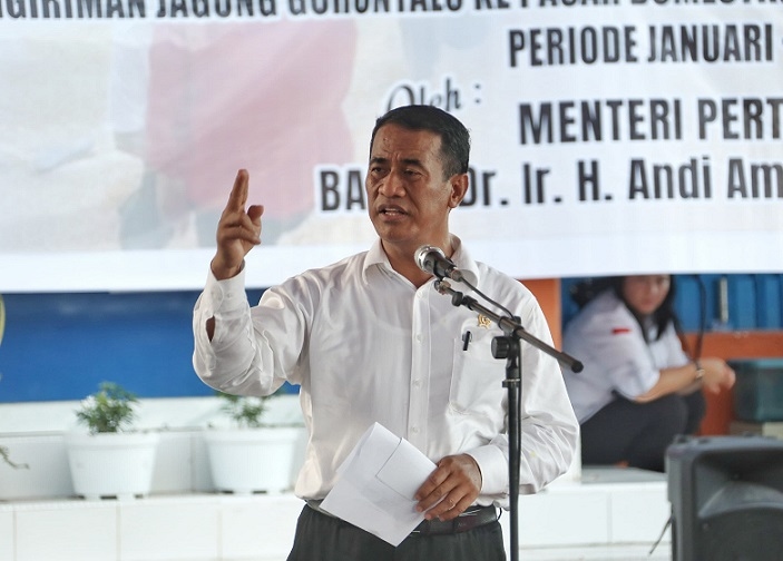 Ekspor 50 Ribu Ton Jagung Gorontalo ke Filipina, Mentan Ingin Petani Sejahtera