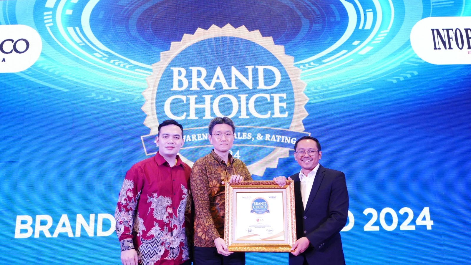 Berkat Inovasi dan Efisiensi Energi, LG Raih Brand Choice Award 2024