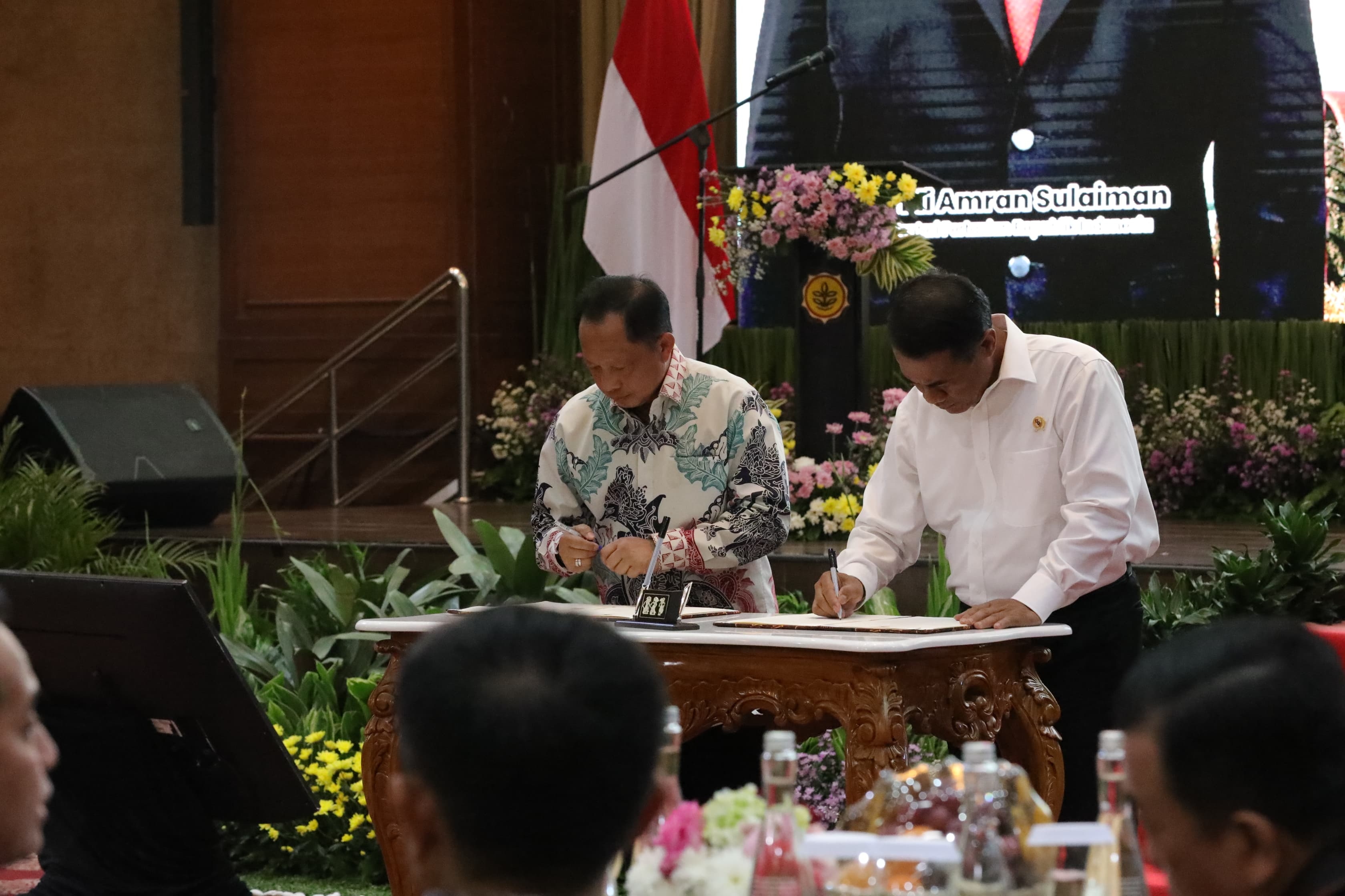 Wujudkan Indonesia Lumbung Pangan Dunia, Kementan-Kemendagri Kerja Sama Optimasi Lahan