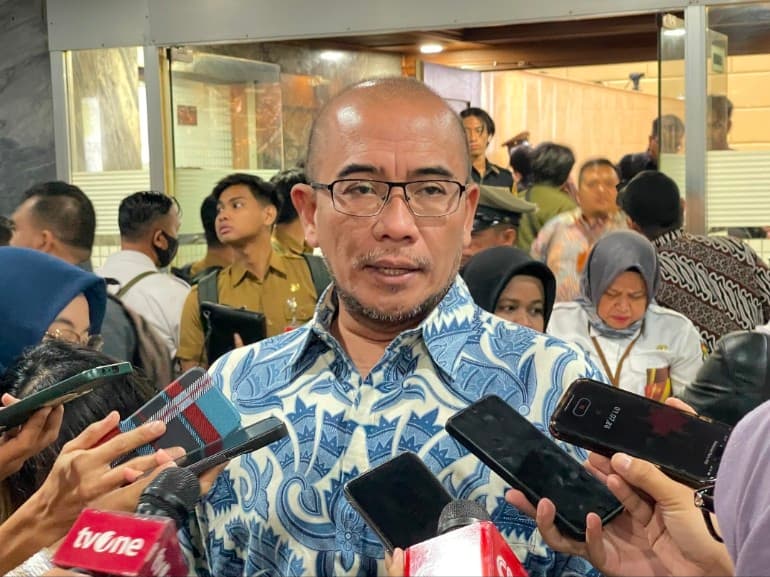 Tak Semua Komisioner Hadir di RDP dengan Komisi II, Hasyim Asy'ari: Kami Harus Bagi Tugas