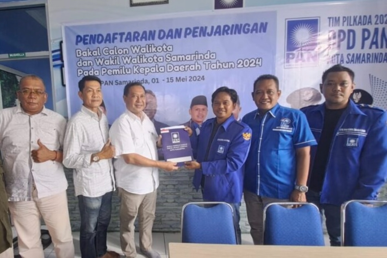 Zairin Zain Merapat ke PAN, Bakal Berkontestasi di Pilkada Kota Samarinda